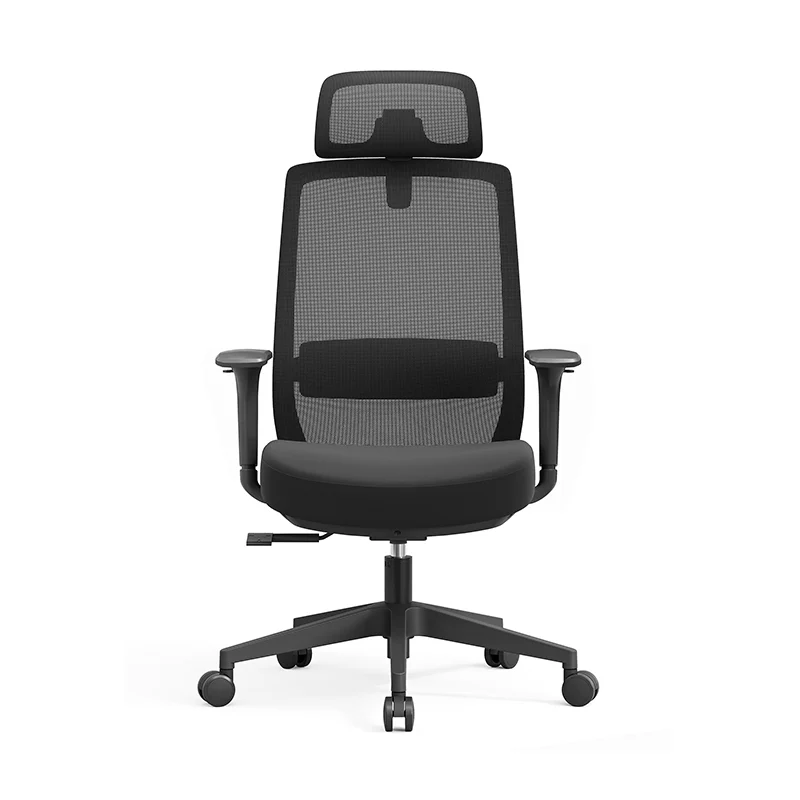 Modern Minimalist Ergonomic Desk Chair - High-Back Mesh Gaming Chair: Adjustable Headrest And Armrest For Home Office