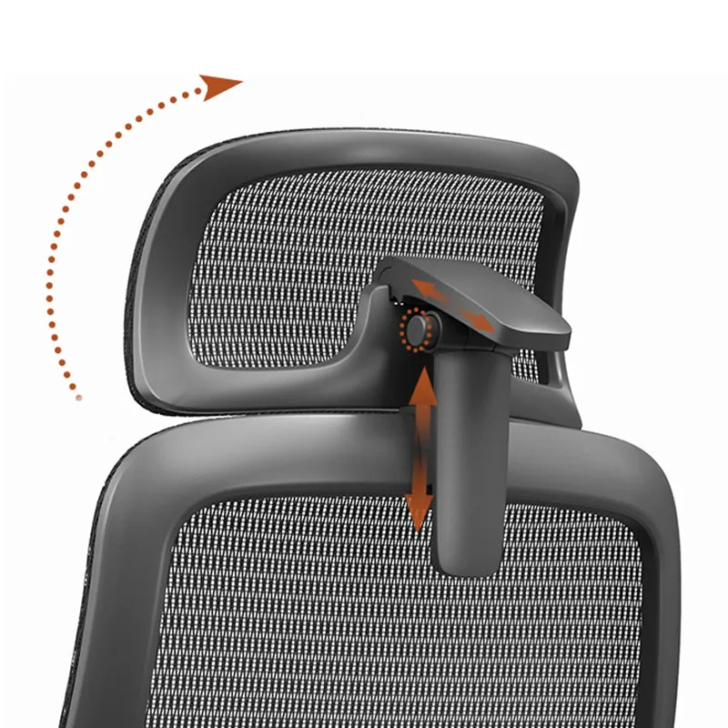 Modern Minimalist Ergonomic Desk Chair - High-Back Breathable Mesh Gaming Chair: Adjustable Headrest And Lumbar Support For Home Office