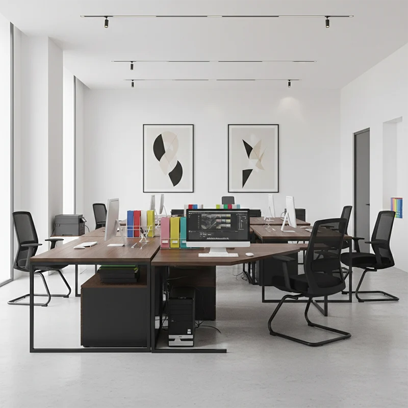 Modern Minimalist Executive Desk Chair - Breathable Mesh Office Reception Chair: Ergonomic Conference Chair For Home Office
