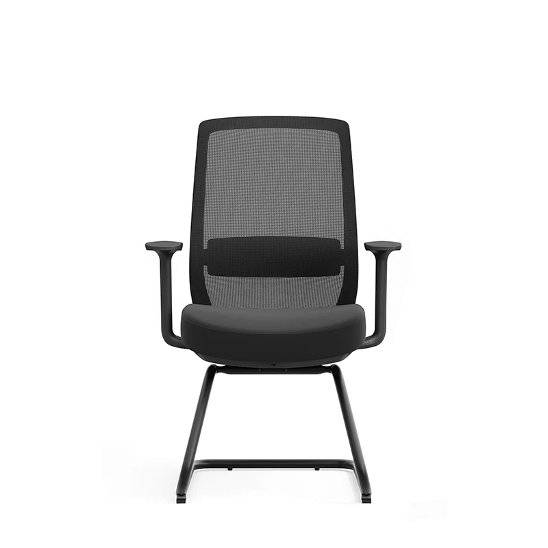 Modern Minimalist Executive Desk Chair - Breathable Mesh Office Reception Chair: Ergonomic Conference Chair For Home Office