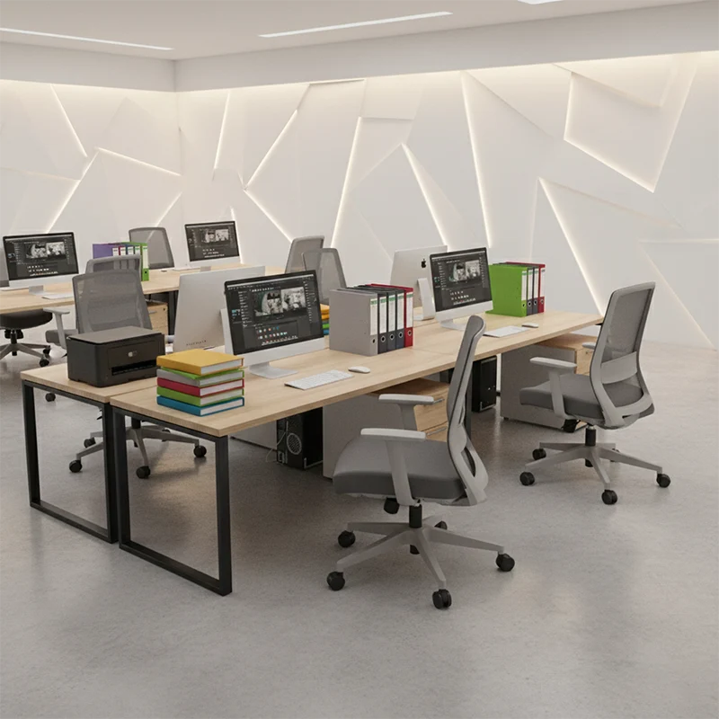 Modern Minimalist Mid-Back Desk Chair - Gray Ergonomic Gaming Chair: Breathable Mesh Swivel Office Chair For Home Office