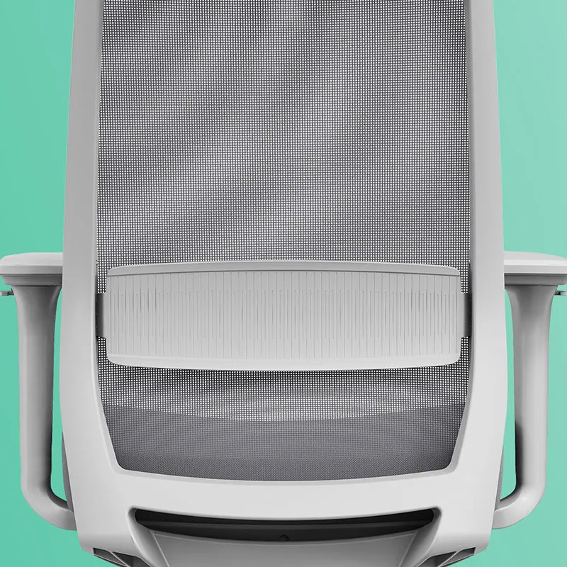 Modern Minimalist Executive Visitor Chair - Mesh Office Reception Chair: Breathable Ergonomic Desk Chair For Home Office