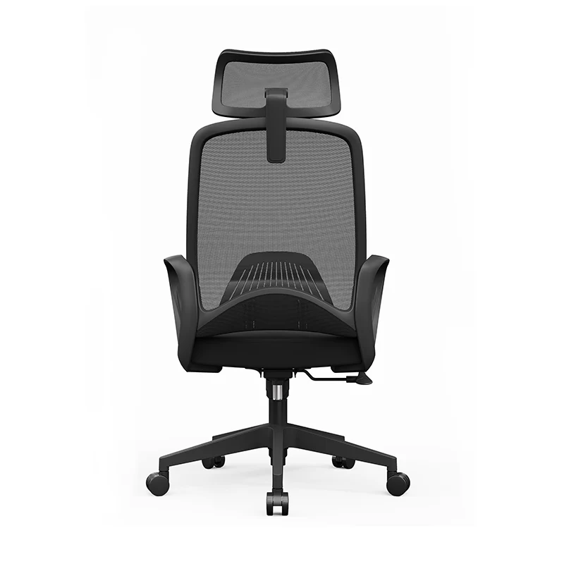 Modern Minimalist High-Back Ergonomic Desk Chair: Adjustable Headrest Gaming Chair - Height-Adjustable Swivel Chair For Home Office