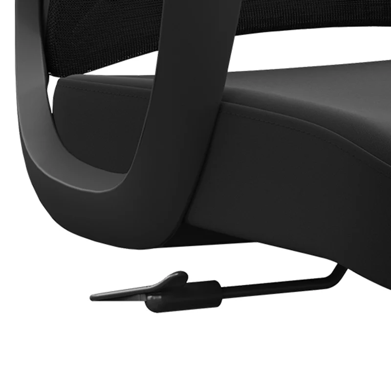 Modern Minimalist Mid-Back Desk Chair: Ergonomic Gaming Chair - Breathable Mesh Height-Adjustable Swivel Chair For Home Office