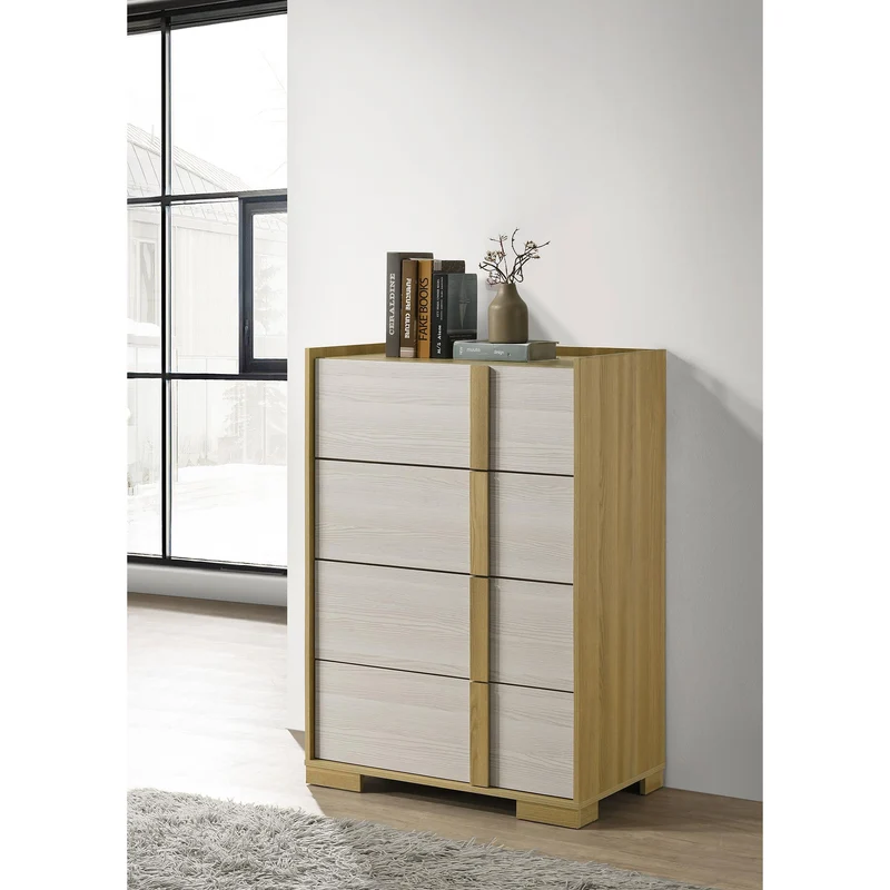 Coaster Furniture Hyland 215655 4-Drawer Chest of Drawers - Natural