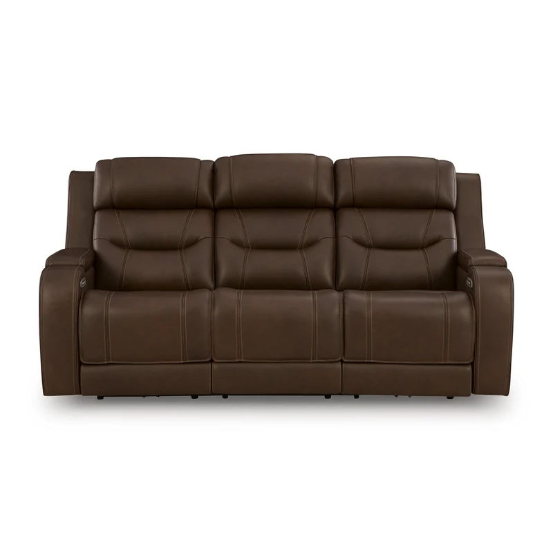 Signature Design by Ashley Knightington PCU1160215A Power Reclining Sofa with Audio Seating