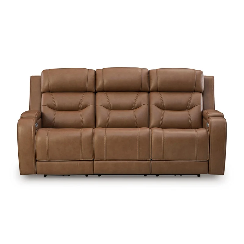 Signature Design by Ashley Knightington PCU1160015A Power Reclining Sofa with Audio Seating