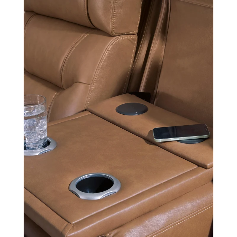 Signature Design by Ashley Knightington PCU1160015A Power Reclining Sofa with Audio Seating