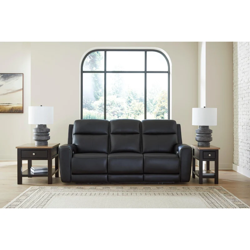 Signature Design by Ashley 5Z-Comfort PCU1090215 Power Reclining Sofa with Adjustable Headrest