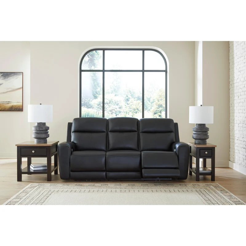 Signature Design by Ashley 5Z-Comfort PCU1090215 Power Reclining Sofa with Adjustable Headrest