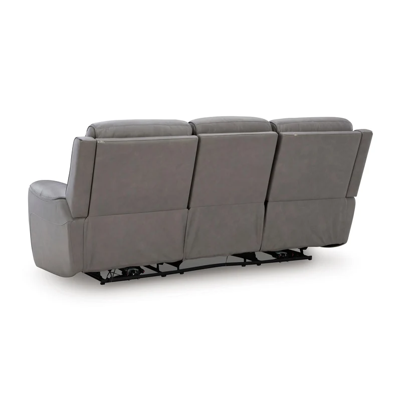 Signature Design by Ashley 5Z-Comfort PCU1090015 Power Reclining Sofa with Adjustable Headrest