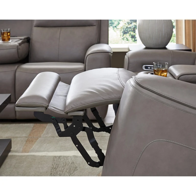 Signature Design by Ashley 5Z-Comfort PCU1090015 Power Reclining Sofa with Adjustable Headrest