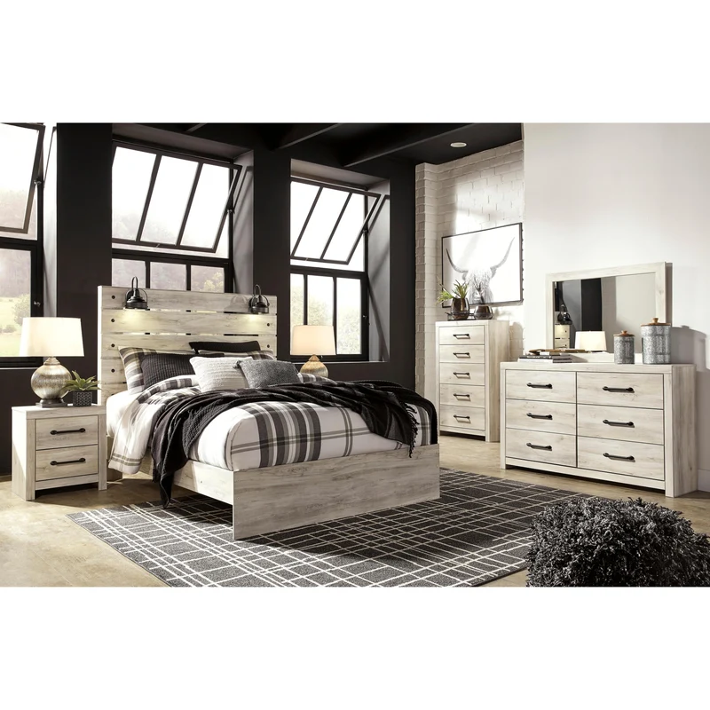 Signature Design by Ashley Cambeck B192B108 8 pc Queen Panel Bedroom Set