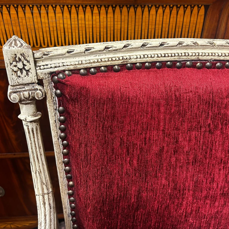 Pair of French Louis XVI style armchairs, 1920