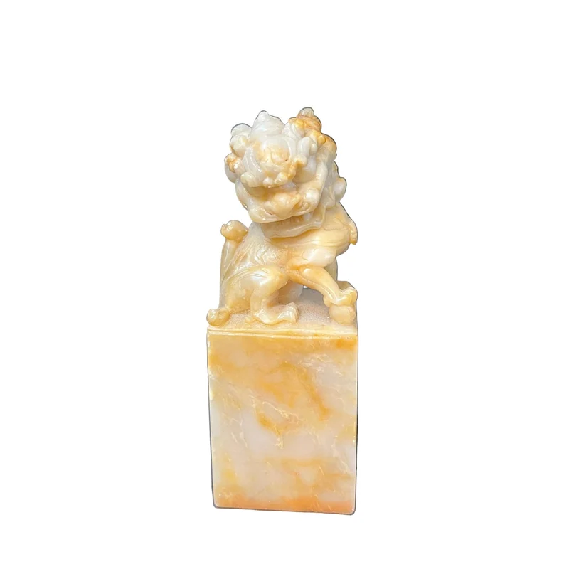 Chinese seal on hard stone dog Fo 'Kurt Konrad'