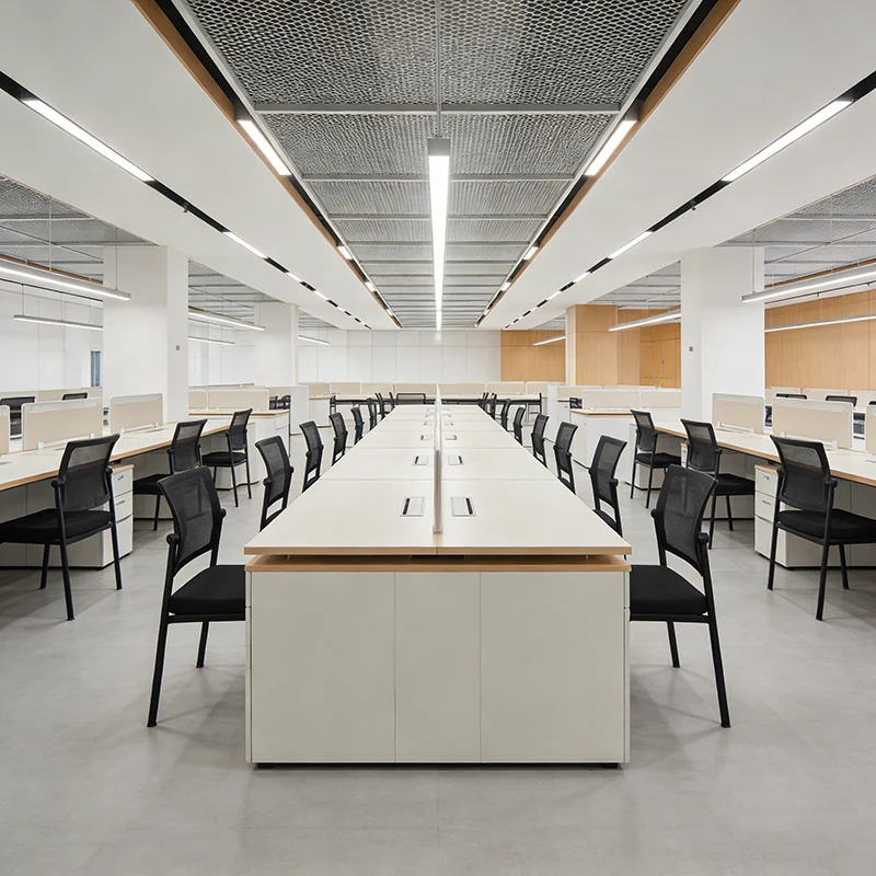 Modern Minimalist Heavy-Duty Meeting Room Chair With Breathable Backrest - Molded Foam Seat Desk Chair For Home Office