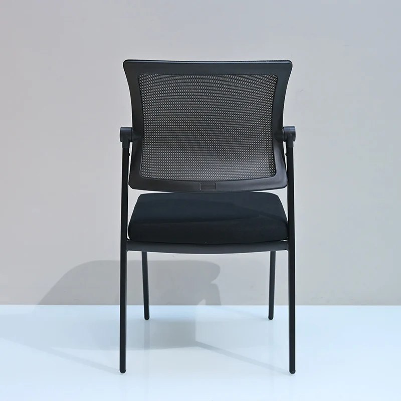 Modern Minimalist Heavy-Duty Meeting Room Chair With Breathable Backrest - Molded Foam Seat Desk Chair For Home Office