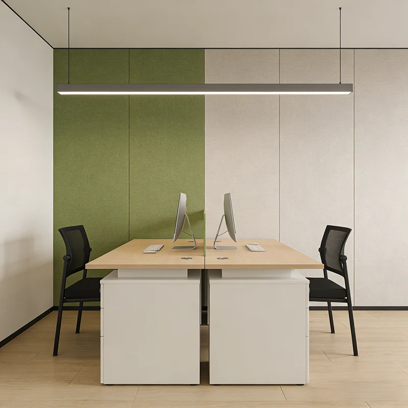 Modern Minimalist Heavy-Duty Meeting Room Chair With Breathable Backrest - Molded Foam Seat Desk Chair For Home Office