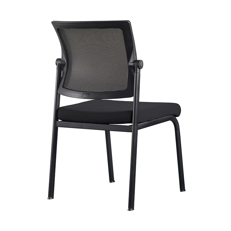 Modern Minimalist Heavy-Duty Meeting Room Chair With Breathable Backrest - Molded Foam Seat Desk Chair For Home Office