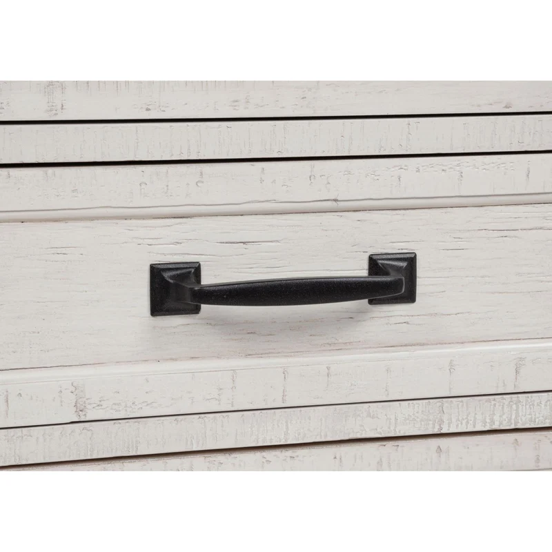 Coaster Furniture Altidore 800796 68-inch 7-drawer Executive Home Office Desk - Distressed White