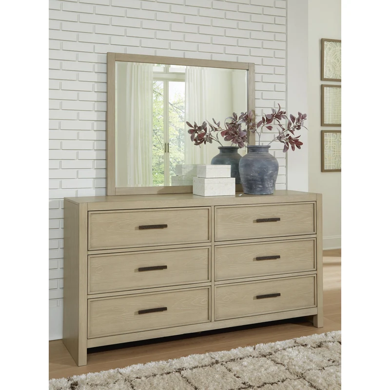Signature Design by Ashley Calmoro B602B1 Dresser and Mirror