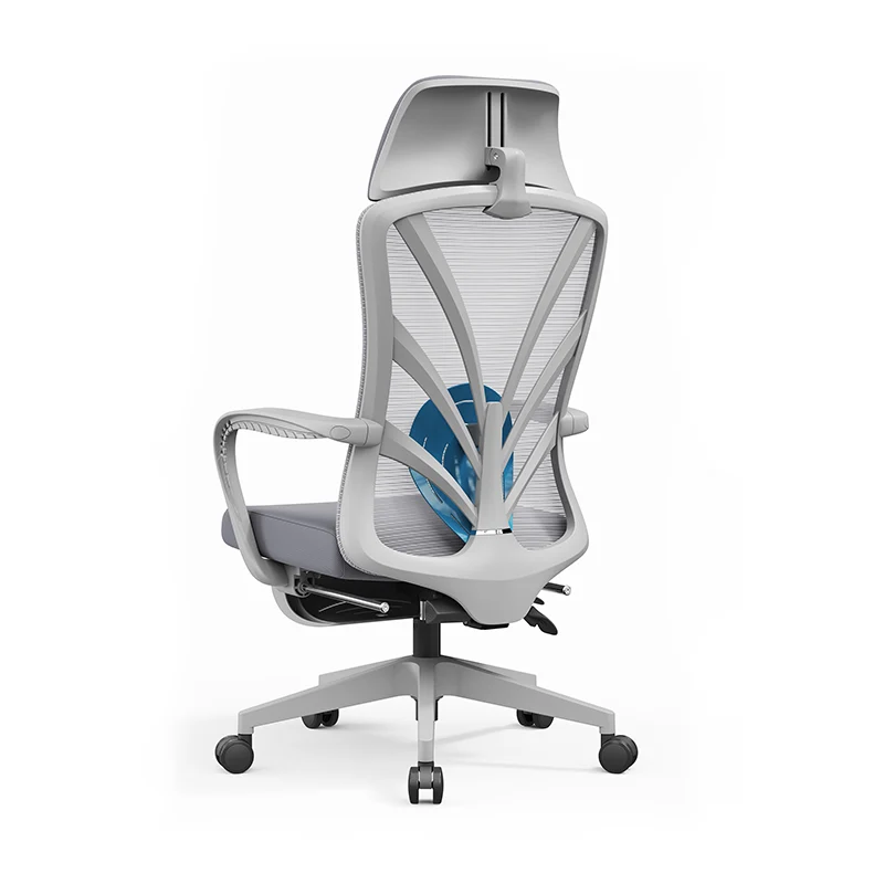 Ergonomic Peacock Back Chair With Adjustable Headrest & Lumbar Support Desk Chair - Minimalist Resting Chair With 150° Recline & High-Density Sponge For Maximum Comfort For Home Office