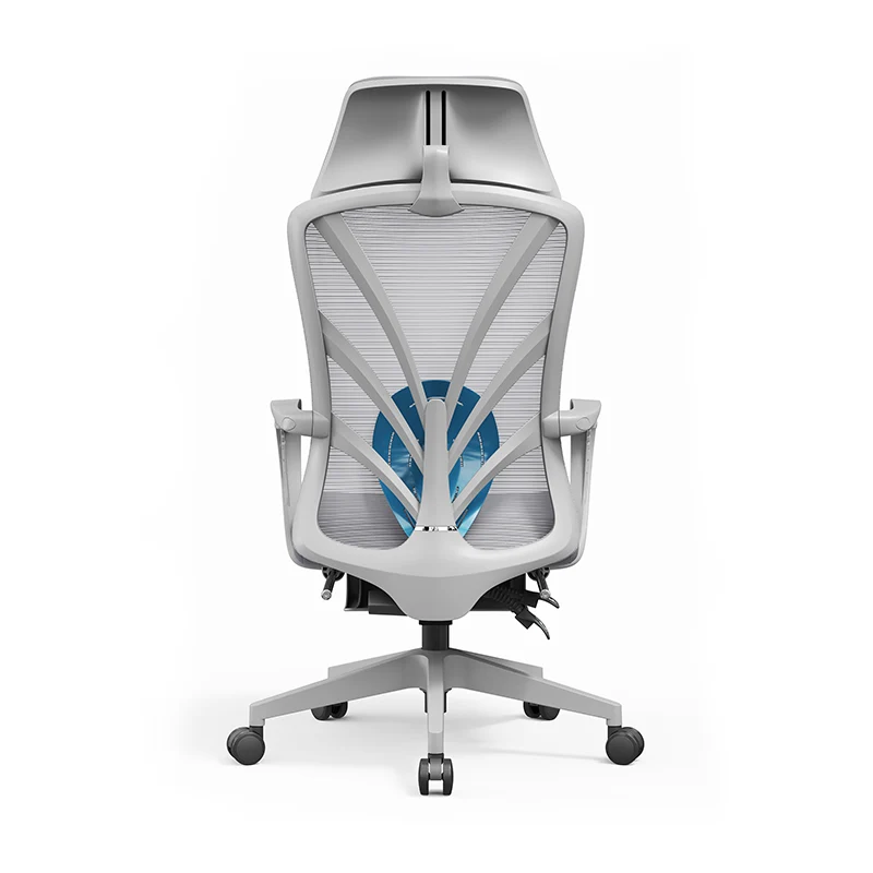Ergonomic Peacock Back Chair With Adjustable Headrest & Lumbar Support Desk Chair - Minimalist Resting Chair With 150° Recline & High-Density Sponge For Maximum Comfort For Home Office