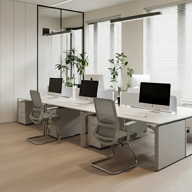 Breathable Mesh & Adjustable Back Support Desk Chair - Minimalist Stylish Executive Chair With Durable Steel Frame For Home Office
