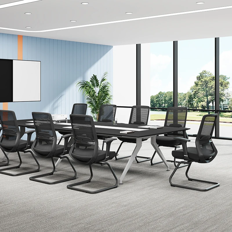 Adjustable Lumbar Support Executive Desk - Minimalist Chair With Breathable Mesh & Sturdy Steel Frame For Home Office