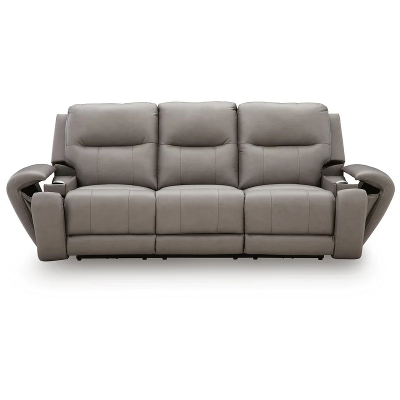 Signature Design by Ashley Real-Moments Power Reclining Sofa PCU1370015A