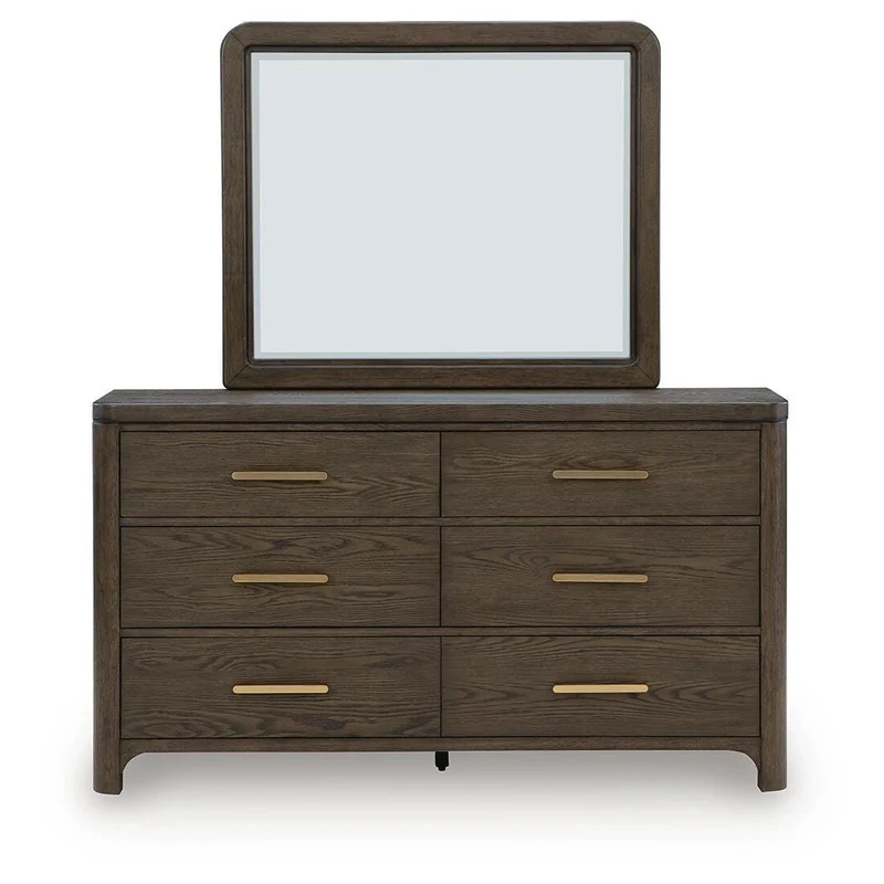 Signature Design by Ashley Radkin 6-Drawer Dresser with Mirror PCB843-31/PCB843-36