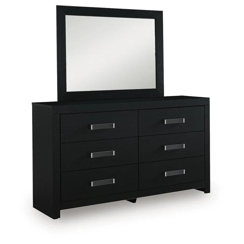 Signature Design by Ashley Maeling 6-Drawer Dresser with Mirror PCB1115-31/PCB1115-36