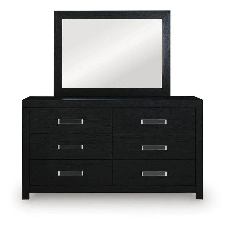 Signature Design by Ashley Maeling 6-Drawer Dresser with Mirror PCB1115-31/PCB1115-36