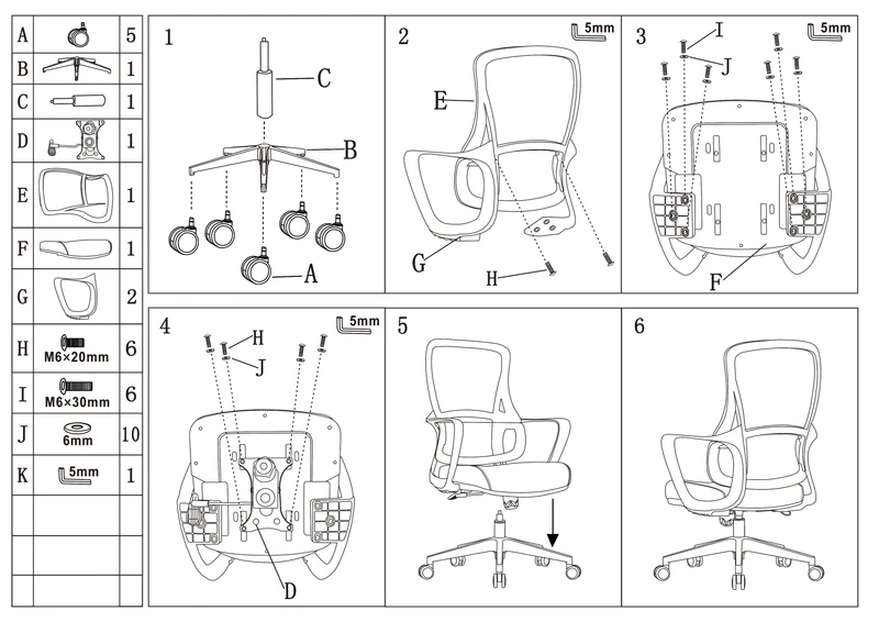 Experience Unmatched Comfort And Durability Desk Chair - Minimalist Mesh Backrest & Comfortable, Durable For Long Hours For Home Office