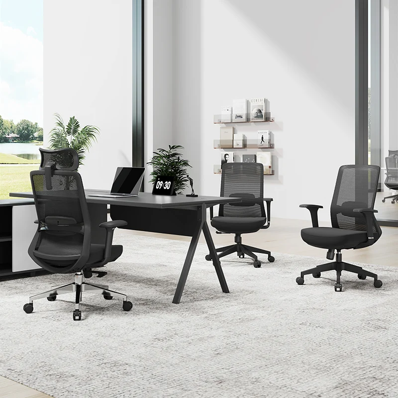 Premium Ergonomic High-Back Executive Desk Chair - Minimalist High-Back Chair With Adjustable Features & BIFMA Certified Casters For Home Office