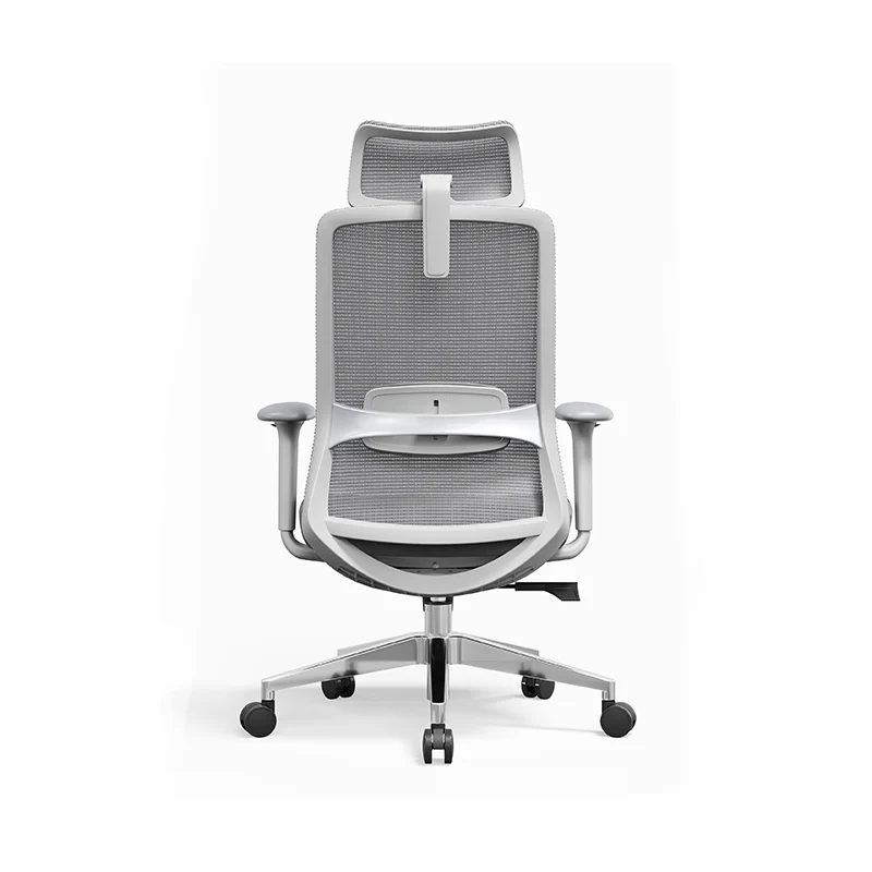 Ergonomic Adjustable Manager Desk Chair - Minimalist Durable High-Back Chair With 4D Adjustable Armrests & Silent Casters For Home Office