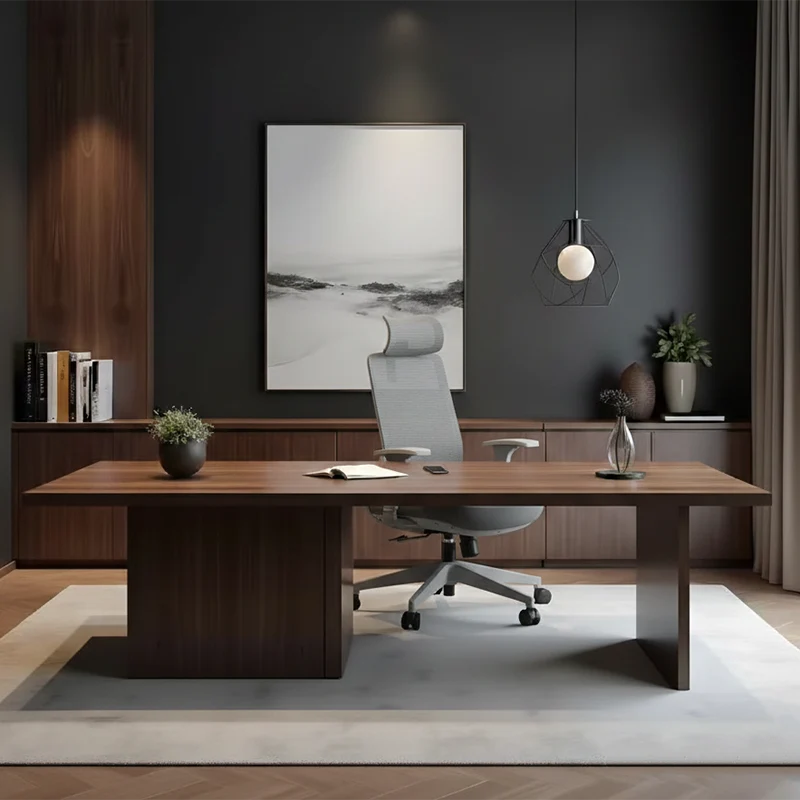 Premium Ergonomic Office Desk Chair - Minimalist High-Back Manager Chair With 2D Headrest & SGS Certified Gas Lift For Home Office
