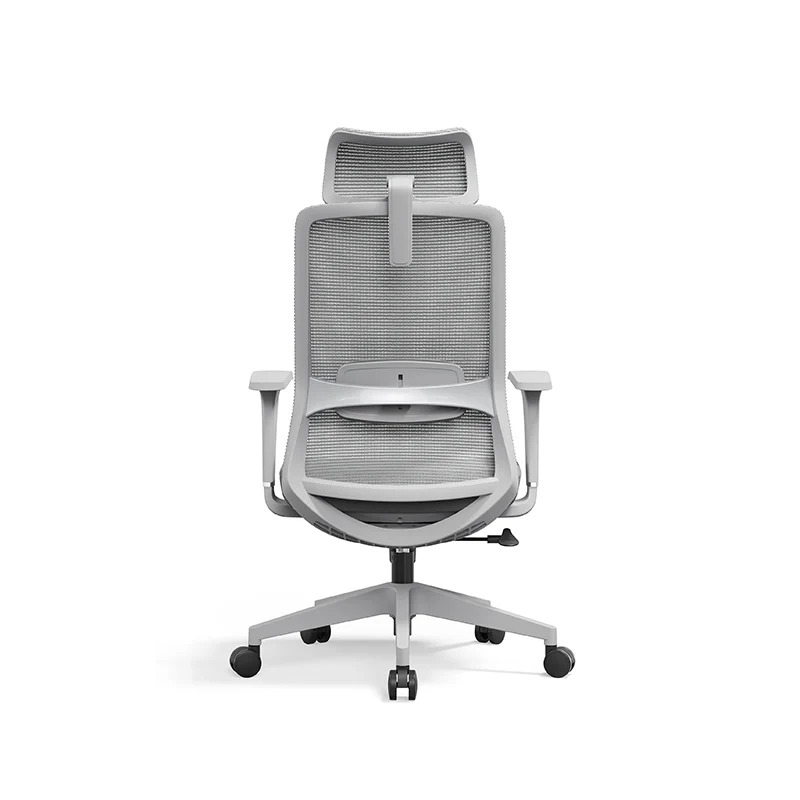Premium Ergonomic Office Desk Chair - Minimalist High-Back Manager Chair With 2D Headrest & SGS Certified Gas Lift For Home Office
