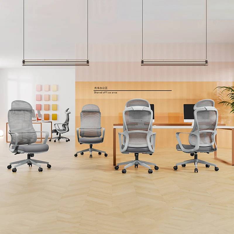 Stylish & Comfortable High Back Desk Chair - Minimalist Breathable Mesh & Premium Lumbar Support For Home Office