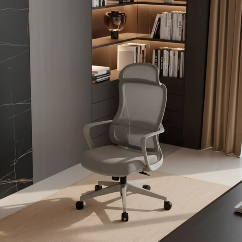 Stylish & Comfortable High Back Desk Chair - Minimalist Breathable Mesh & Premium Lumbar Support For Home Office