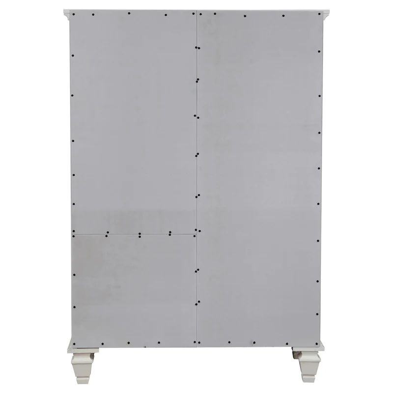 Coaster Furniture Sandy Beach 201308 8-Drawer Door Chest - Cream White