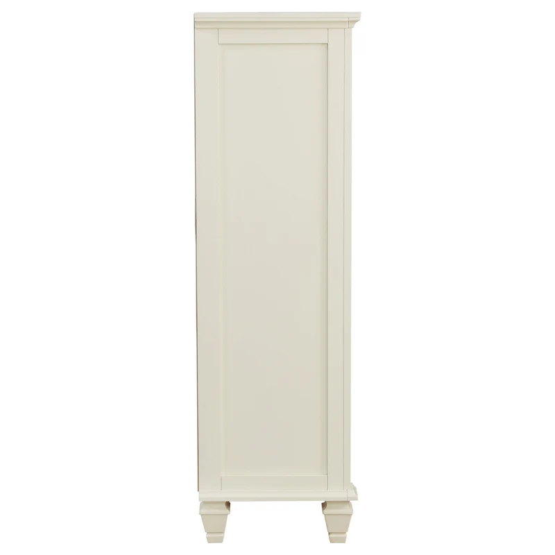 Coaster Furniture Sandy Beach 201305 5-Drawer Bedroom Chest - Cream White