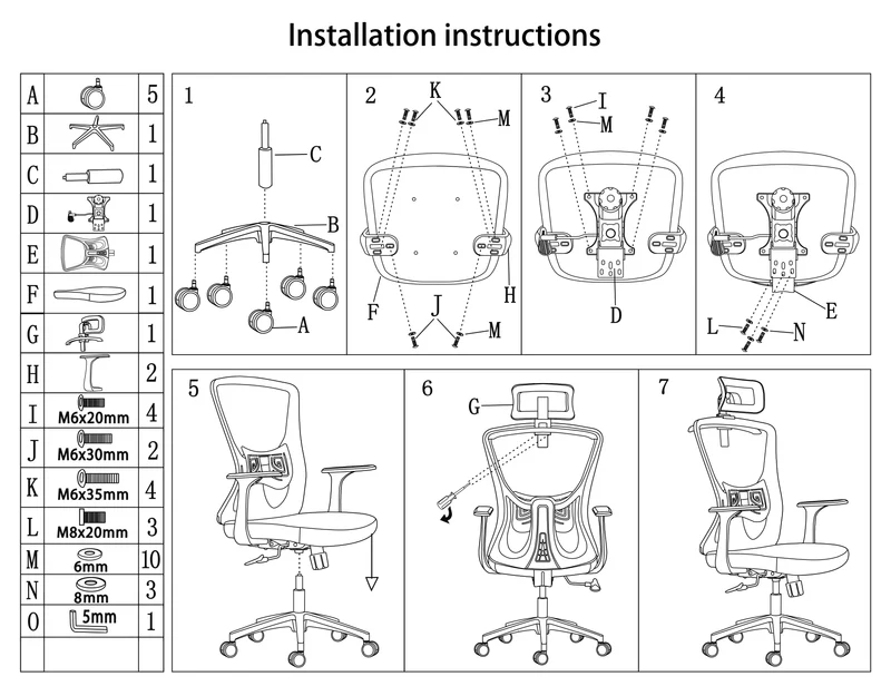 Versatile Minimalist Design High-Back Mesh Staff Chair - Soft Contoured Lumbar Support Office Chair For Home Office