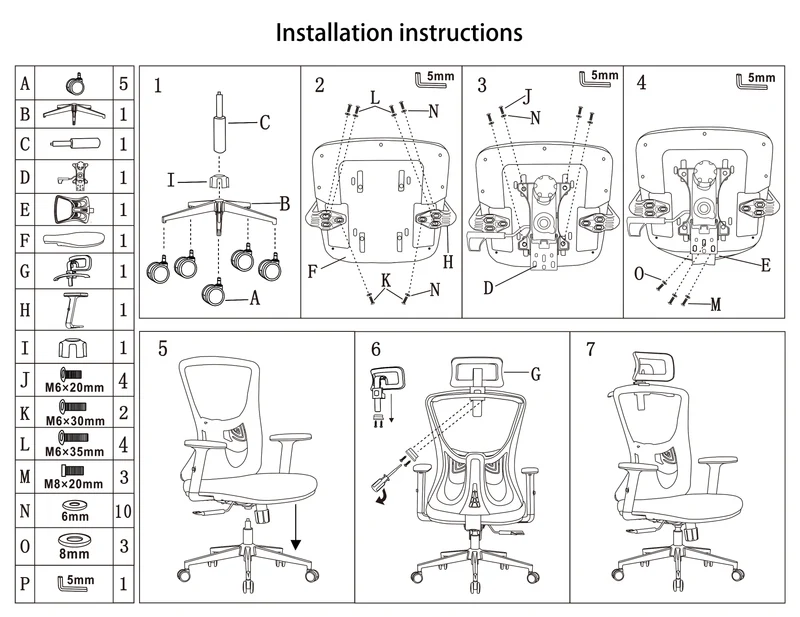 Modern Stylish High-Back Manager Office Chair - Soft Fixed Lumbar Support Electroplated Base Ergonomic Executive Chair For Home Office