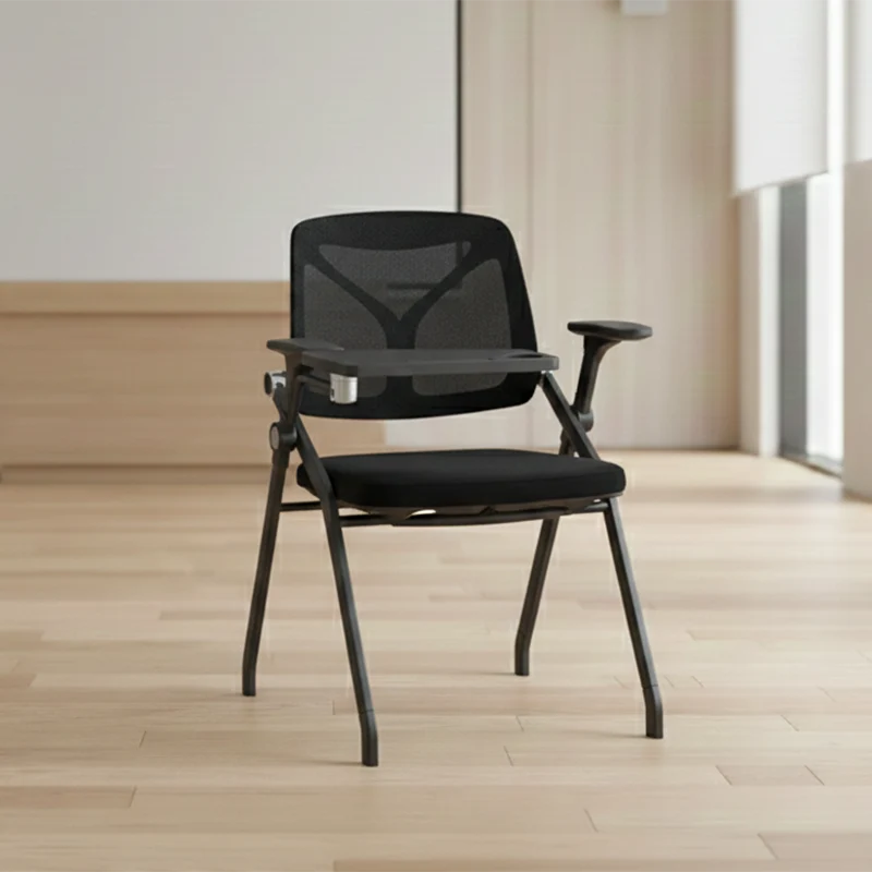 Comfortable Ergonomic Office Desk Chair - Minimalist Premium Mesh Back, Adjustable Armrests & Flip-Up Seat, Durable Frame For Home Office