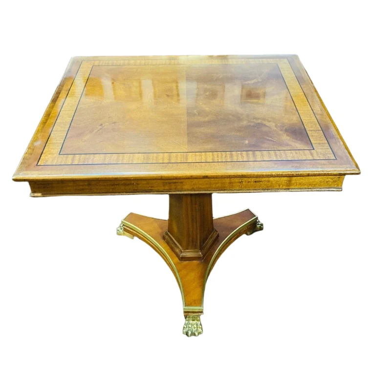 Empire style square coffee table