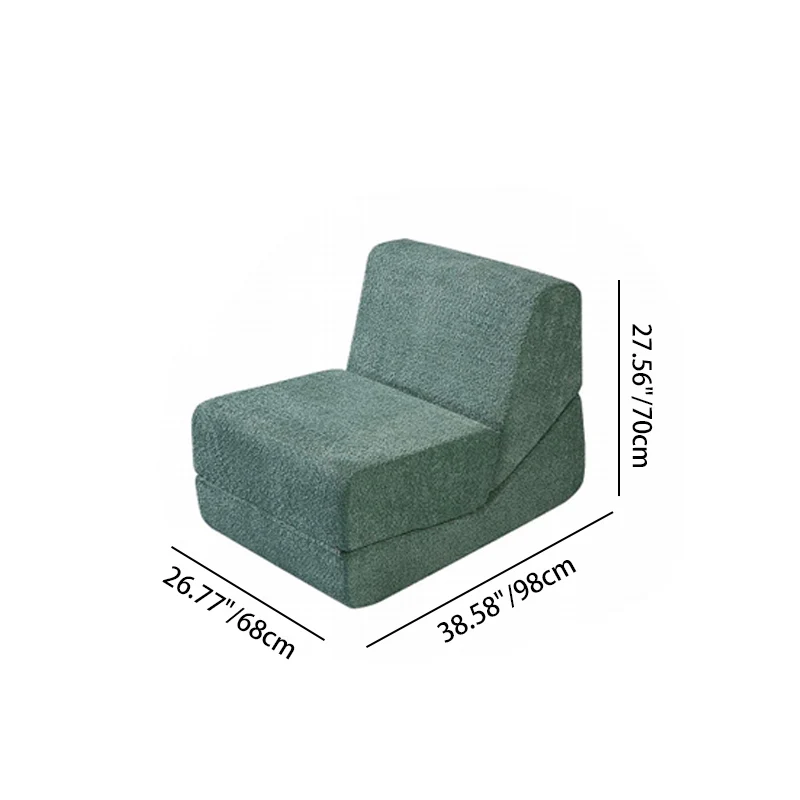 Flexible Space-Saving Compressed Sofa - Nordic Compressible, Frame-Free, 35D High Resilience Sponge For Comfort For Living Room & Bedroom