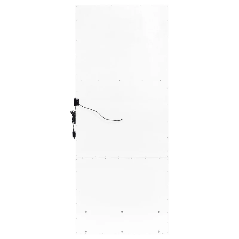 Coaster Furniture Spector 960954 1-drawer Lighted Full-Length Floor Mirror - White High Gloss