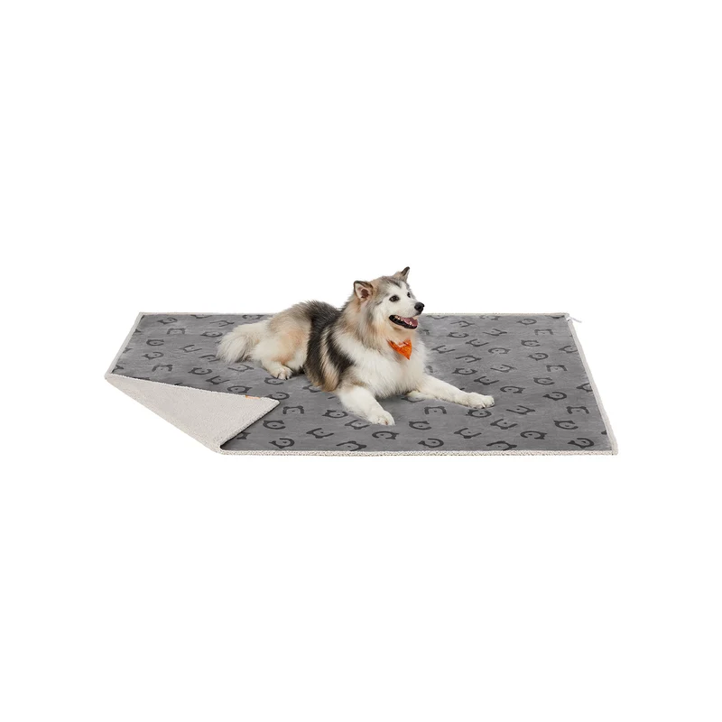 Manta Impermeable para Perros Vellón y Franela para Perros Minialtura