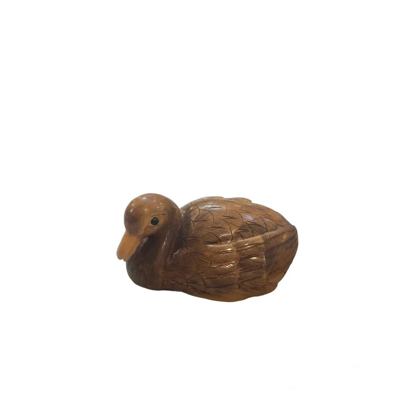 Netsuke Japanese Duck Netsuke